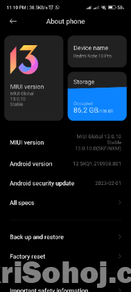 Redmi note 10 pro